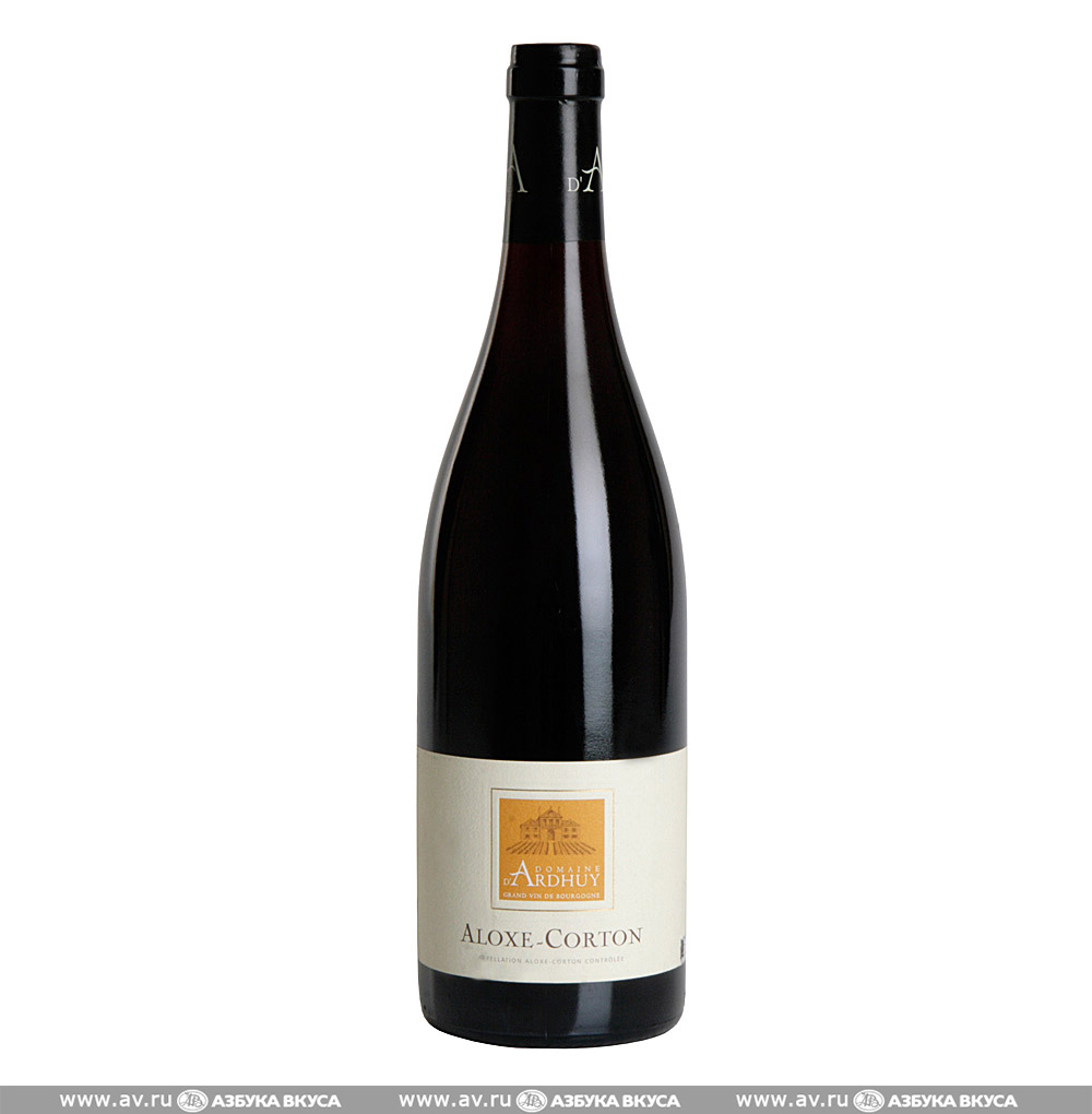Изображение товара Вино французское красное AOC Aloxe Corton Domaine d'Ardhuy, 0.75 L Изображение товара Вино французское красное AOC Aloxe Corton Domaine d'Ardhuy, 0.75 L