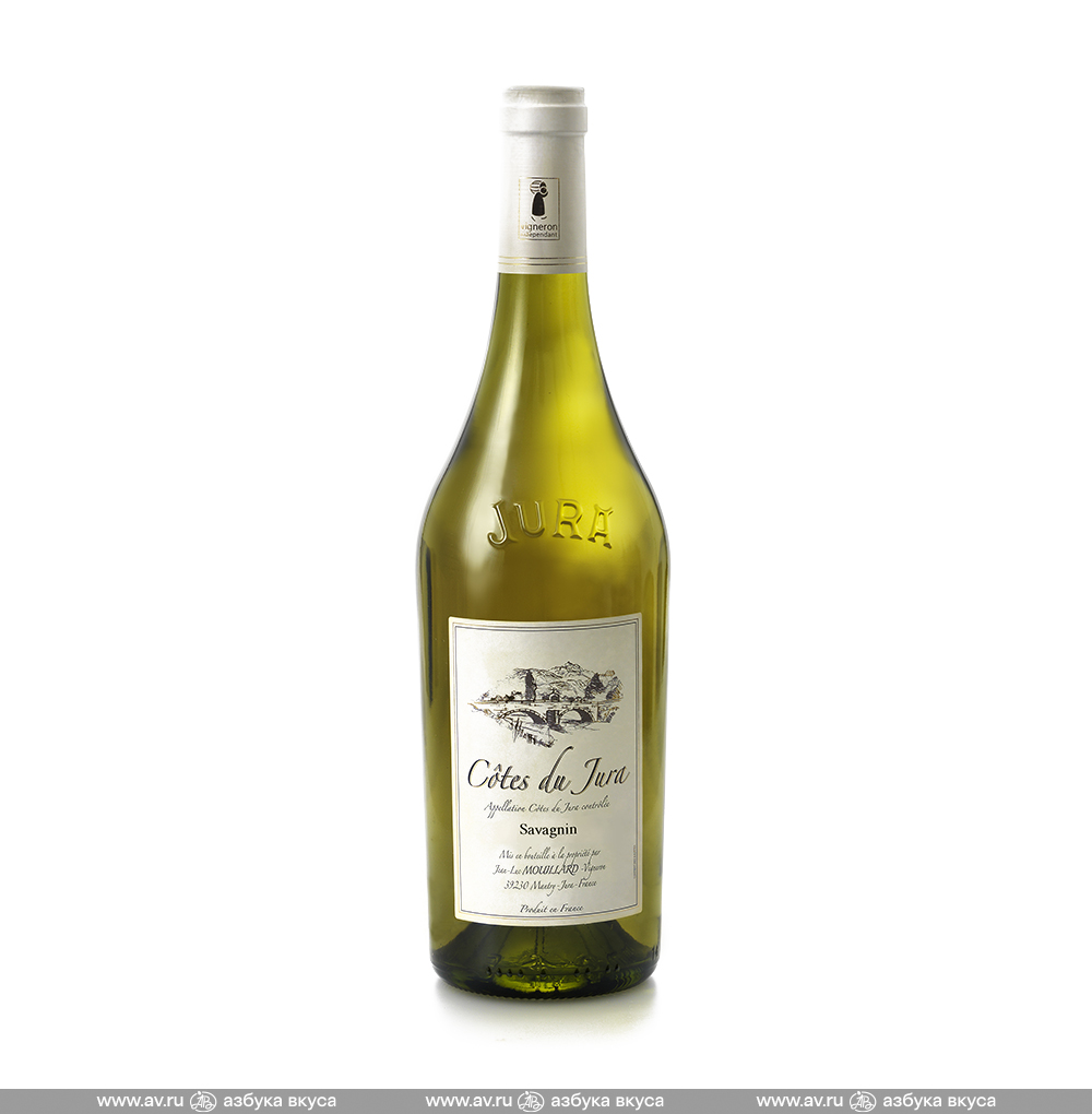 Изображение товара Французское белое сухое вино AOC Cotes du Jura Savagnin 0.75 L Изображение товара Французское белое сухое вино AOC Cotes du Jura Savagnin 0.75 L