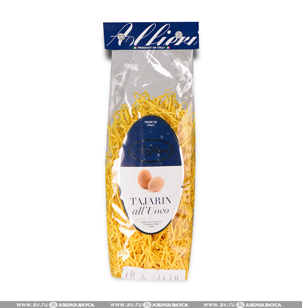 Изображение товара Макаронные изделия яичные Тайарин, Alfieri, 250 г, Италия