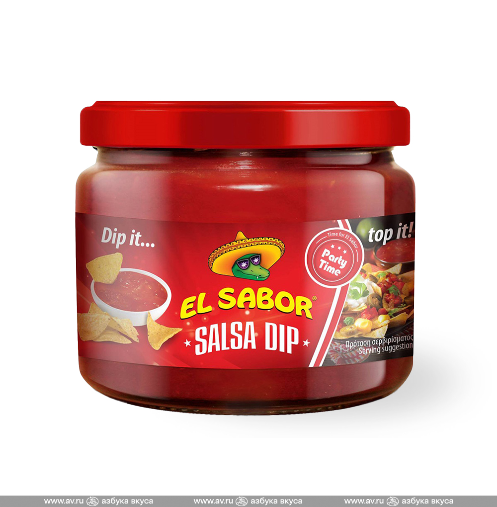 Изображение товара Соус сальса к чипсам, El Sabor, 315 г, Бельгия