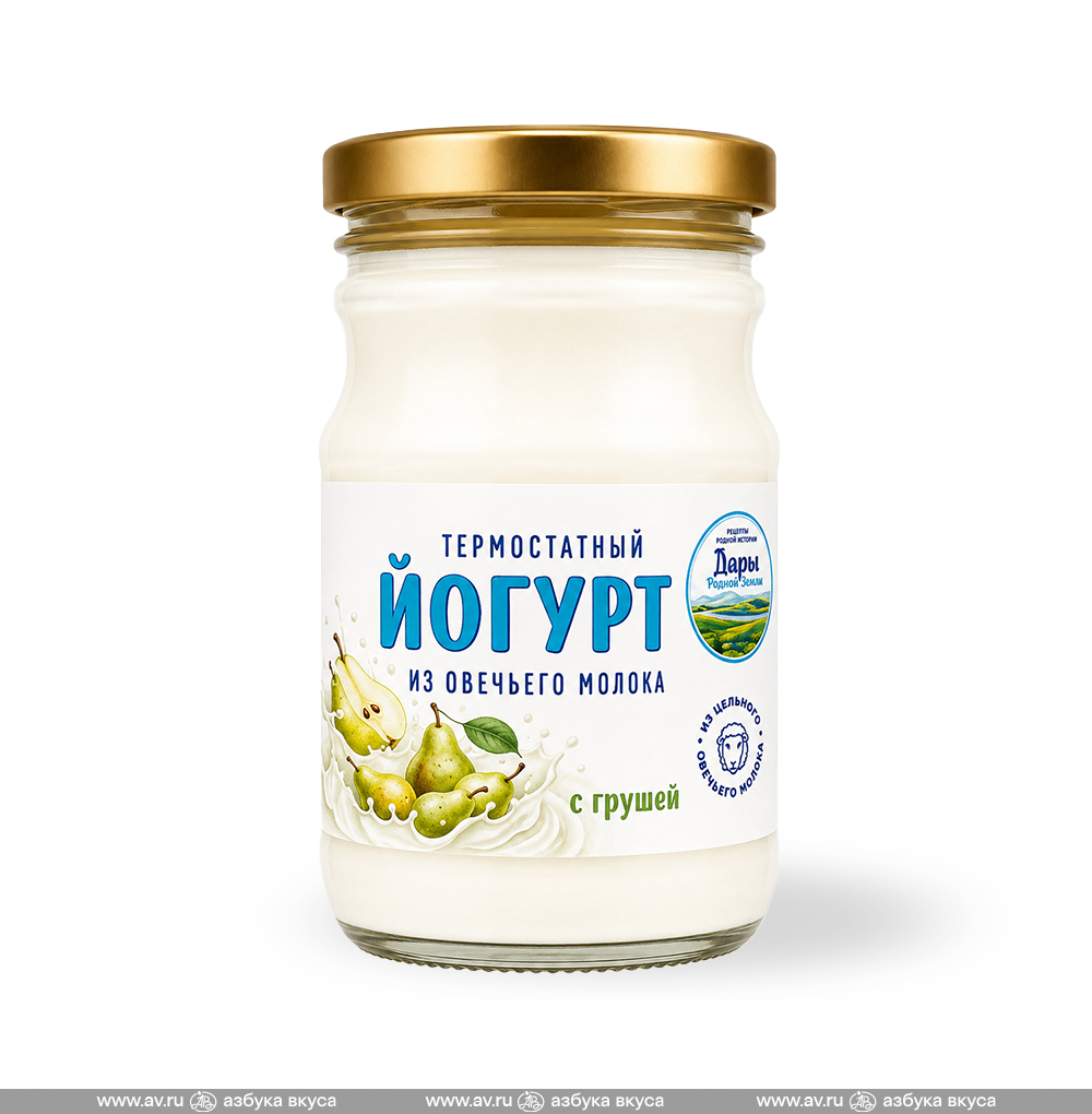Изображение товара Йогурт термостатный из овечьего молока с грушей 6.2-9.9%, Paniere, 180 г, Россия, БЗМЖ Изображение товара Йогурт термостатный из овечьего молока с грушей 6.2-9.9%, Paniere, 180 г, Россия, БЗМЖ