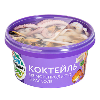 Изображение товара Коктейль Меридиан в рассоле 430 г, Россия