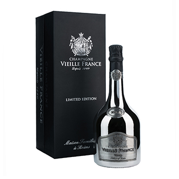 Изображение товара Игристое вино французское белое брют AOC Champagne Vieille France Vintage Brut, 0.75 L