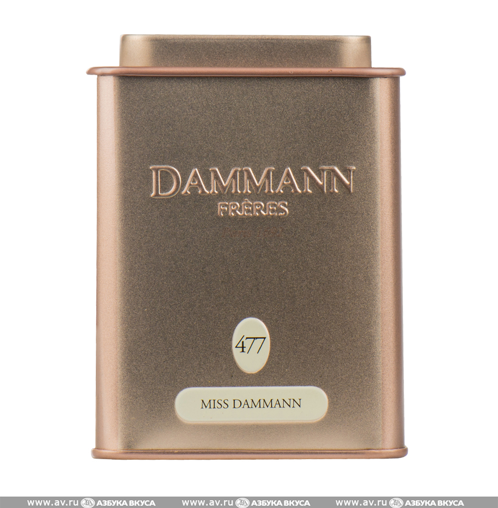 Изображение товара Чай зелёный «Мисс Дамманн» листовой, Dammann, 100 г, Франция