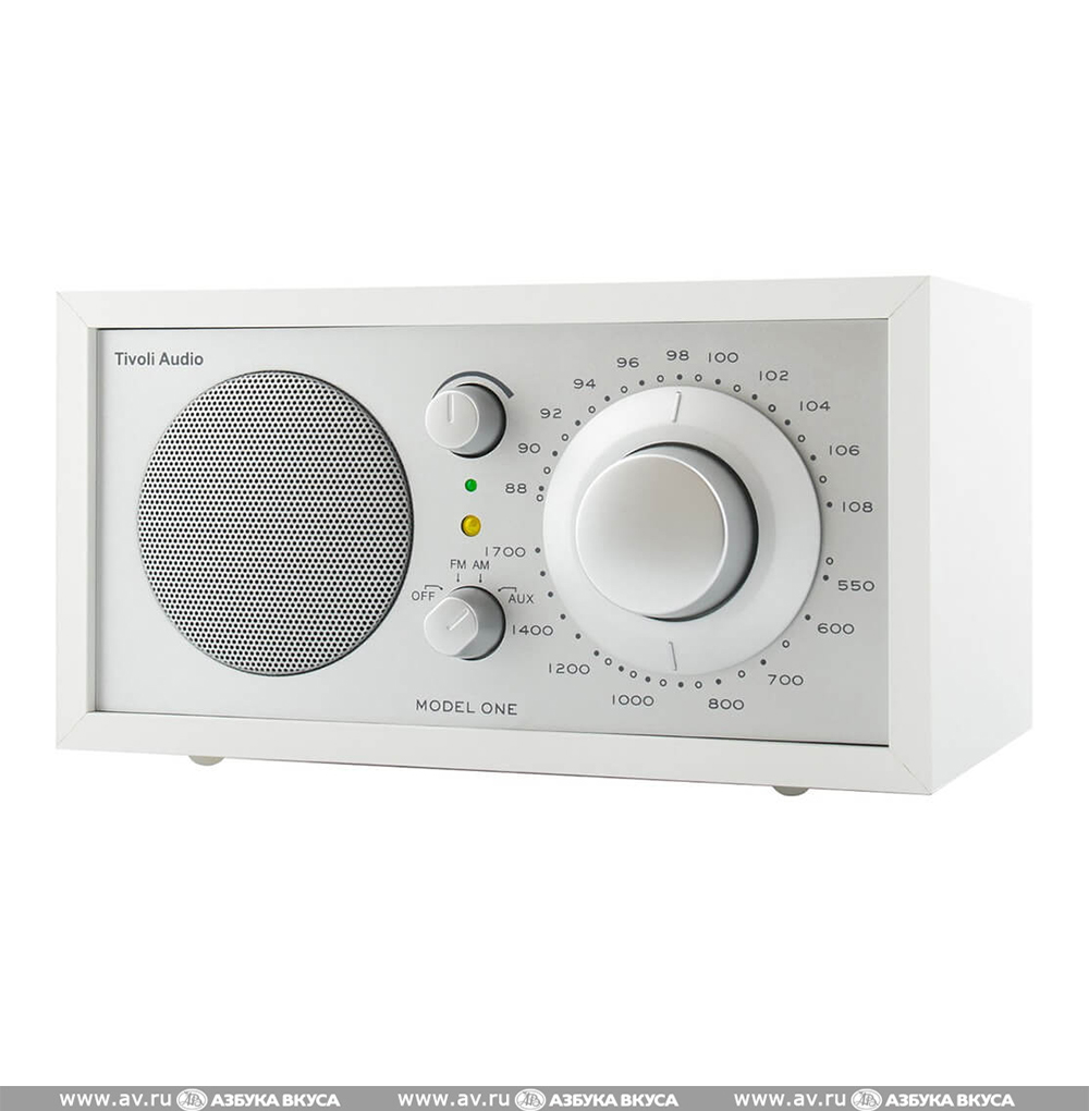 Изображение товара Радиоприёмник Model One, Tivoli, цвет: белый (White) Изображение товара Радиоприёмник Model One, Tivoli, цвет: белый (White)