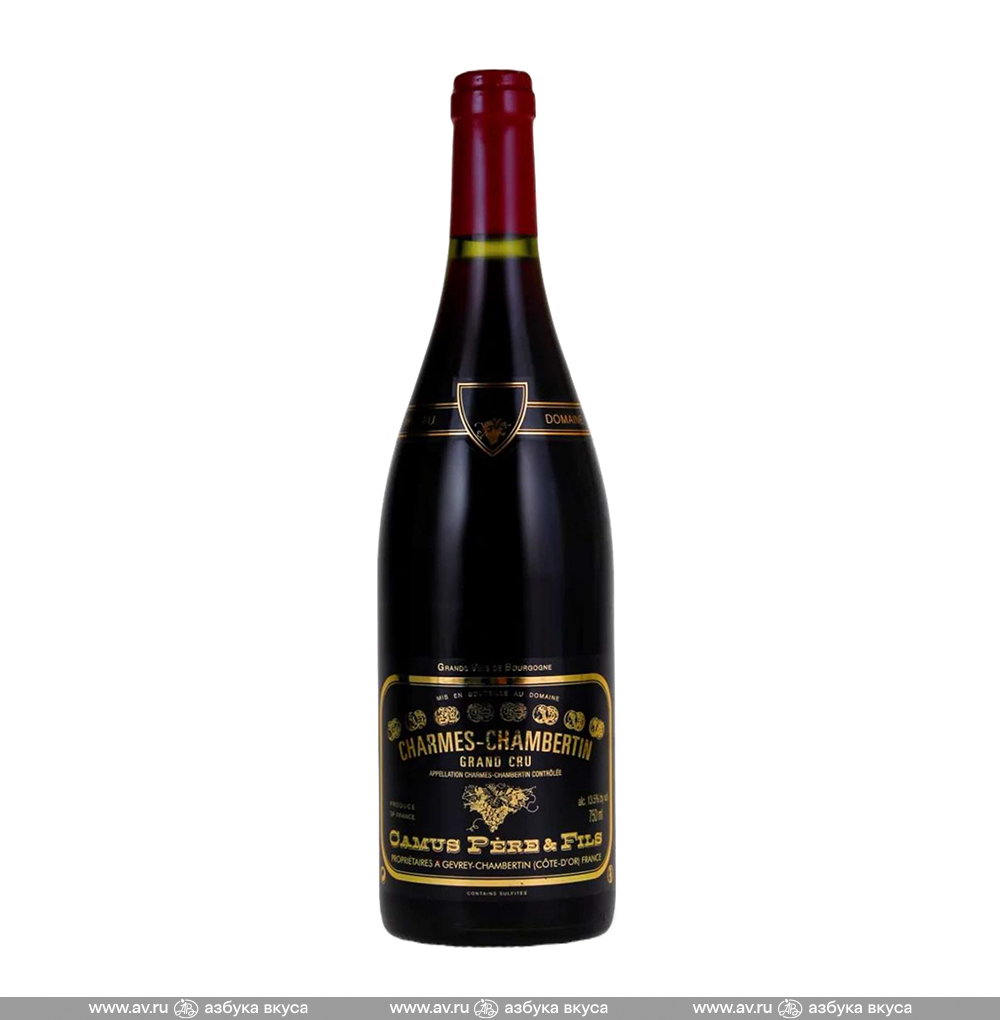 Изображение товара Вино французское красное AOC Charmes-Chambertin Grand Cru 2016 Camus Pere & Fils, 0.75 L