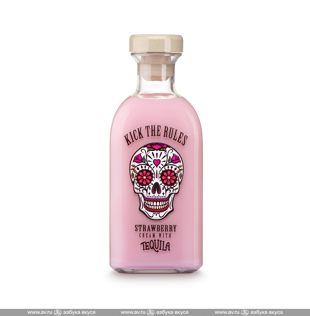 Изображение товара Ликёр Kick The Rules Strawberry Cream With Tequila, 0.7 L Изображение товара Ликёр Kick The Rules Strawberry Cream With Tequila, 0.7 L