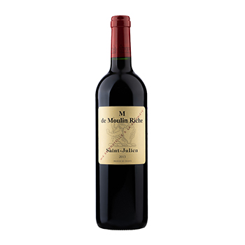 Изображение товара Вино французское красное AOC Saint-Julien M de Moulin Riche Chateau Leoville-Poyferre, 0.75 L