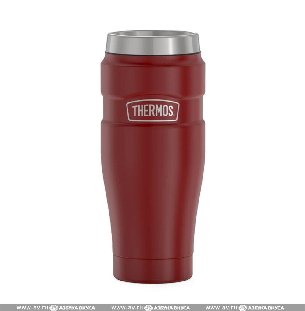 Изображение товара Кружка-термос THERMOS из нержавеющей стали темно-синий 0.47 л, 1шт, Китай
