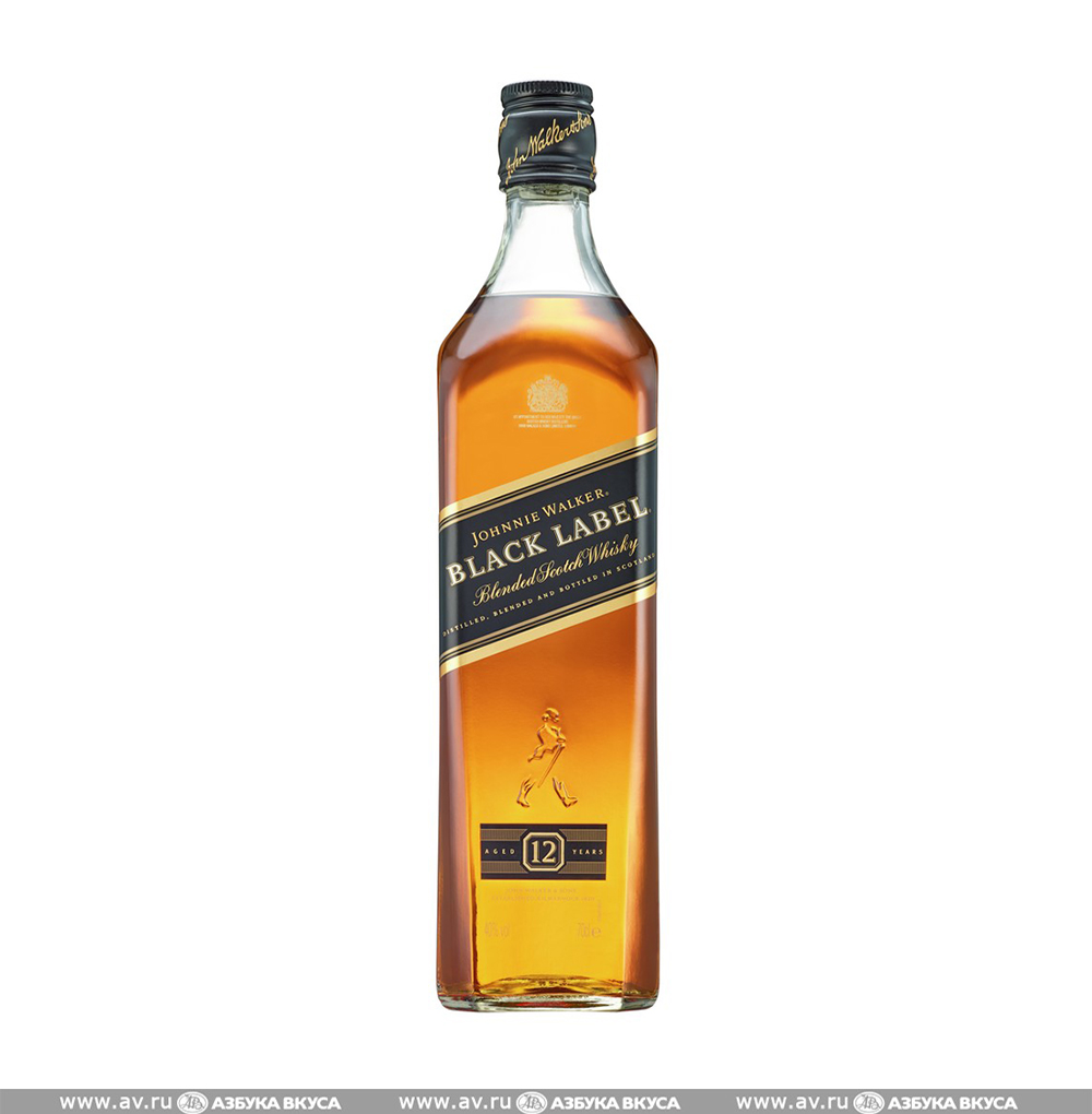 Изображение товара Виски шотландский Johnnie Walker Black Label 12 YO, 0.7 L Изображение товара Виски шотландский Johnnie Walker Black Label 12 YO, 0.7 L