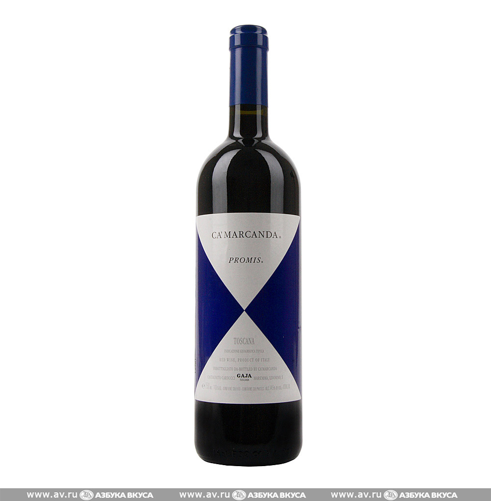Изображение товара Вино итальянское красное IGT Toscana Promis Gaja, 0.75 L