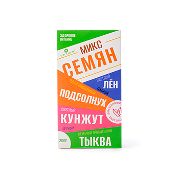 Микс из семян, «Оргтиум», 200 г, Россия