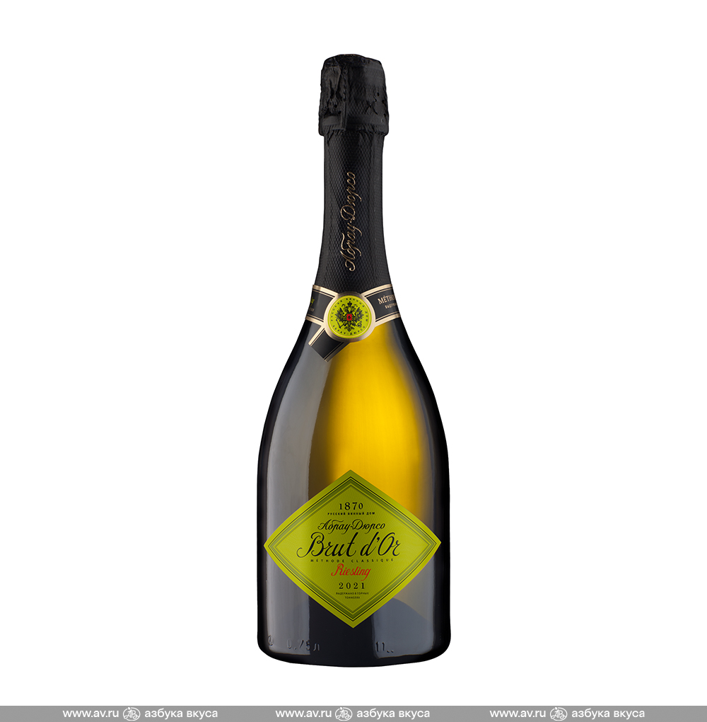 Изображение товара Игристое вино ЗГУ Кубань Brut d'Or Riesling 0.75L Абрау-Дюрсо