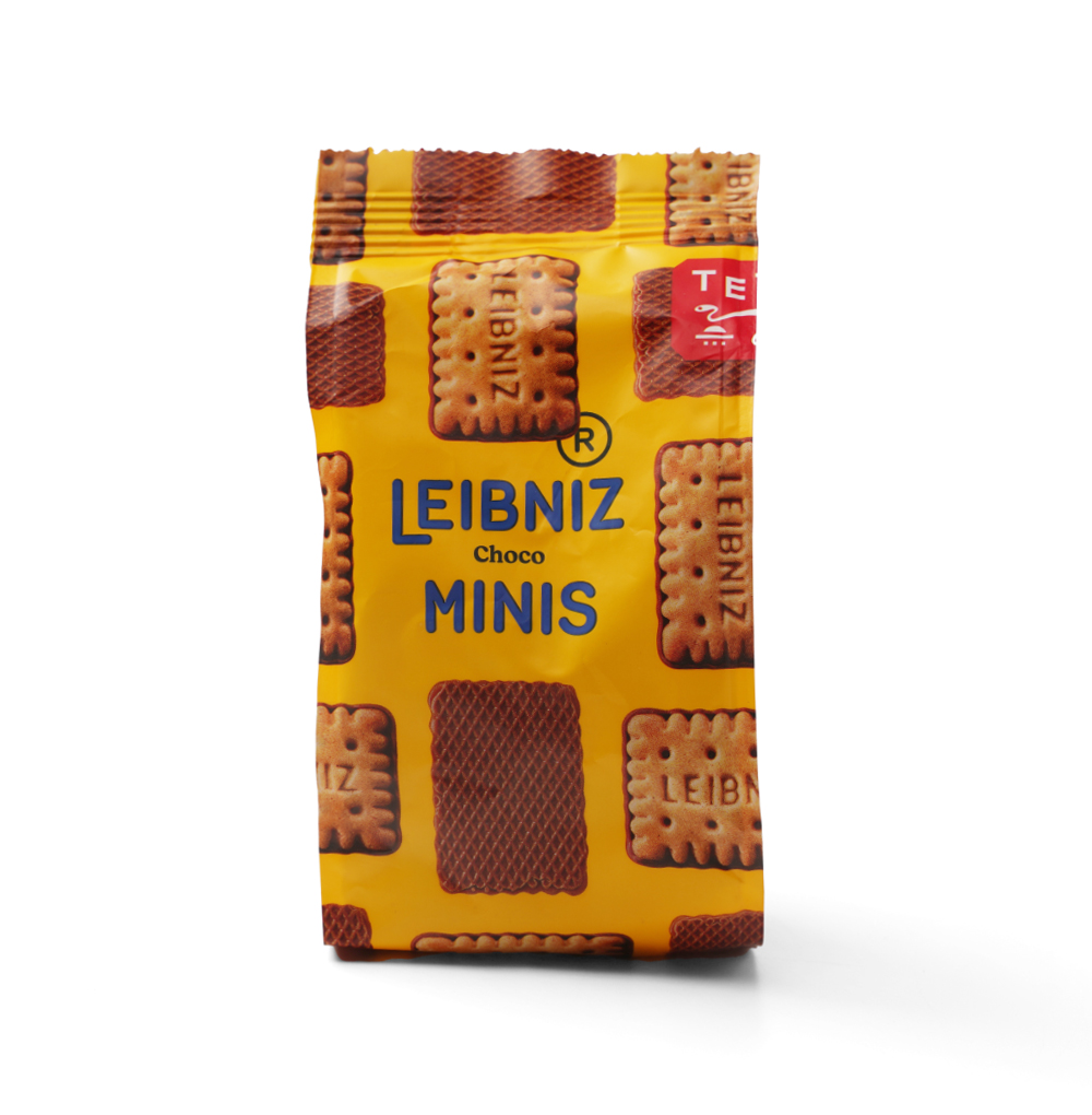 Изображение товара Печенье-мини Choco Minis сливочное с молочным шоколадом, Leibniz, 100 г, Польша