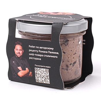 Изображение товара Паштет из филе осетра с трюфельным соусом 100г, Россия