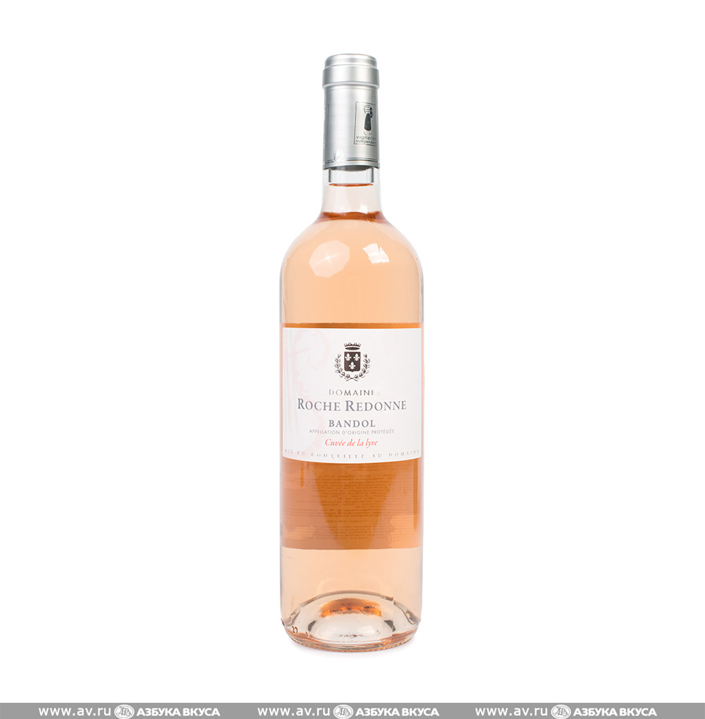 Изображение товара Французское розовое вино AOC Bandol Cuvee La Lyre Roche Redonne 0.75 л Изображение товара Французское розовое вино AOC Bandol Cuvee La Lyre Roche Redonne 0.75 л