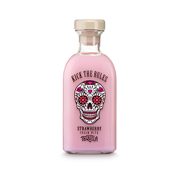 Изображение товара Ликёр Kick The Rules Strawberry Cream With Tequila, 0.7 L
