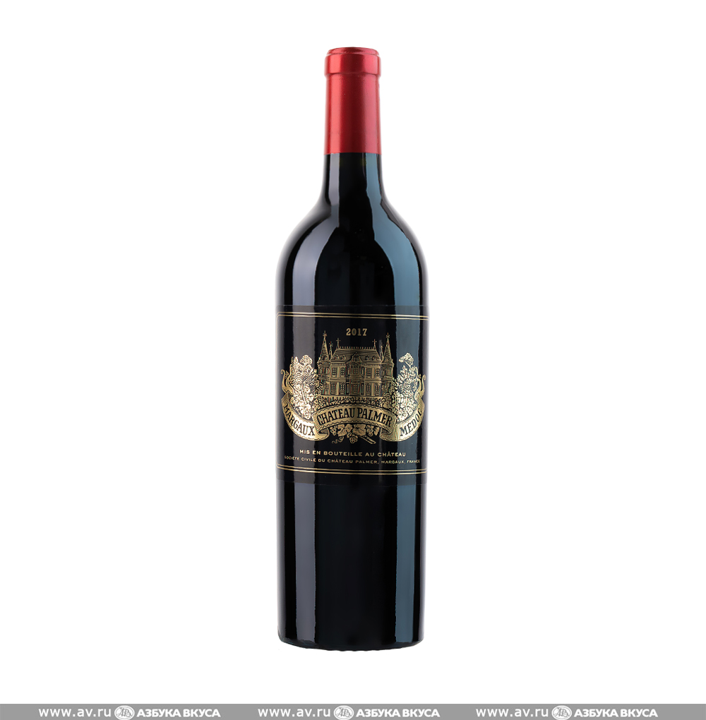 Изображение товара Вино французское красное AOC Margaux Gr.Cru Classe Chateau Palmer 2017, 0.75 L Изображение товара Вино французское красное AOC Margaux Gr.Cru Classe Chateau Palmer 2017, 0.75 L