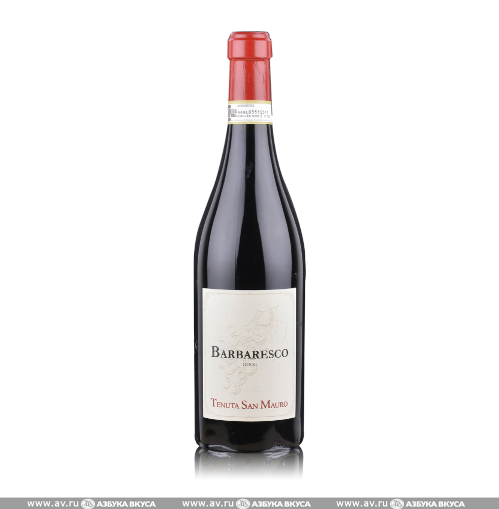 Изображение товара Итальянское красное вино DOCG Barbaresco Tenuta San Mauro 0.75L
