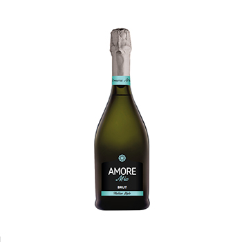 Изображение товара Игристое вино армянское белое брют Amore Mio Brut Армения Вайн, 0.75 L