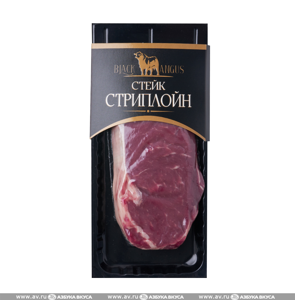 Изображение товара Стейк Стриплойн из говядины Открытый огонь 300г, Россия Изображение товара Стейк Стриплойн из говядины Открытый огонь 300г, Россия