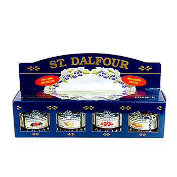 Изображение товара Джем, St.Dalfour, набор из 4 видов, 4х28 г, Франция