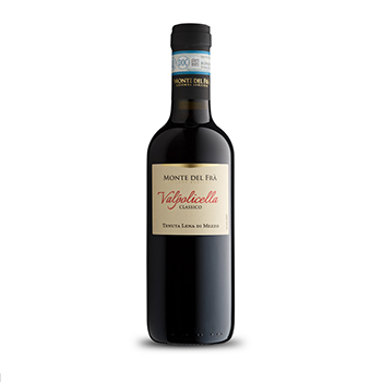 Изображение товара Вино итальянское красное DOC Valpolicella Classico Monte del Fra, 0.375 L