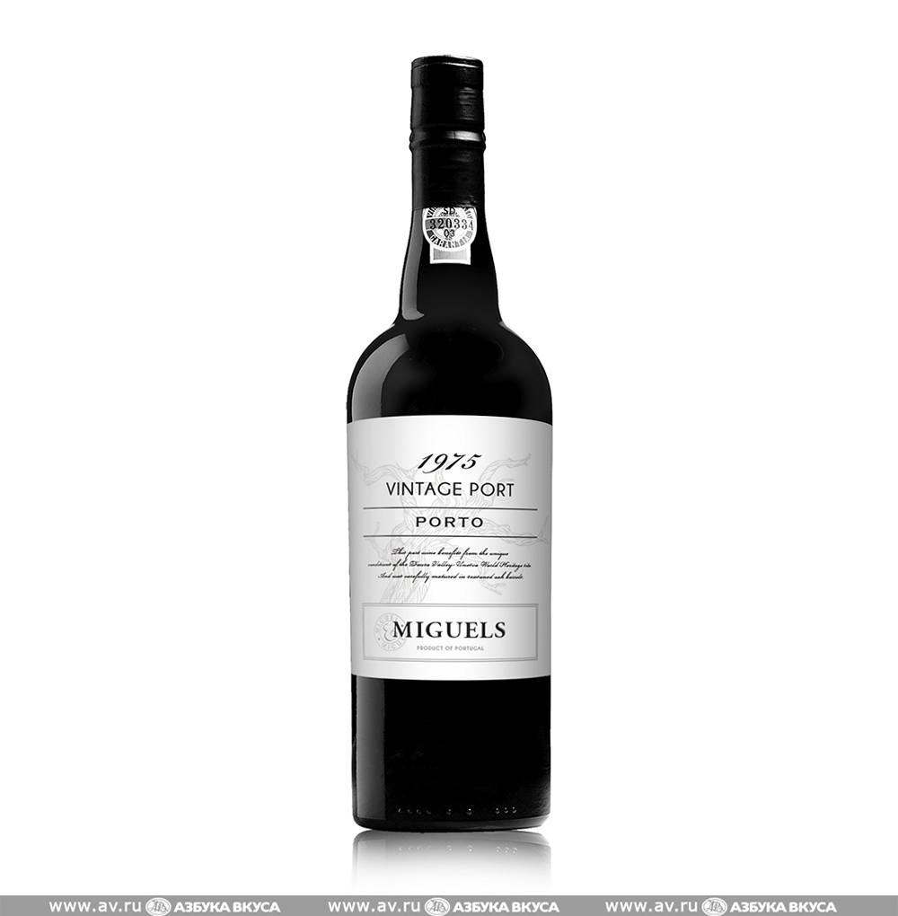 Изображение товара Портвейн Vintage 1975 Miguels, 0.75 L, п/у Изображение товара Портвейн Vintage 1975 Miguels, 0.75 L, п/у