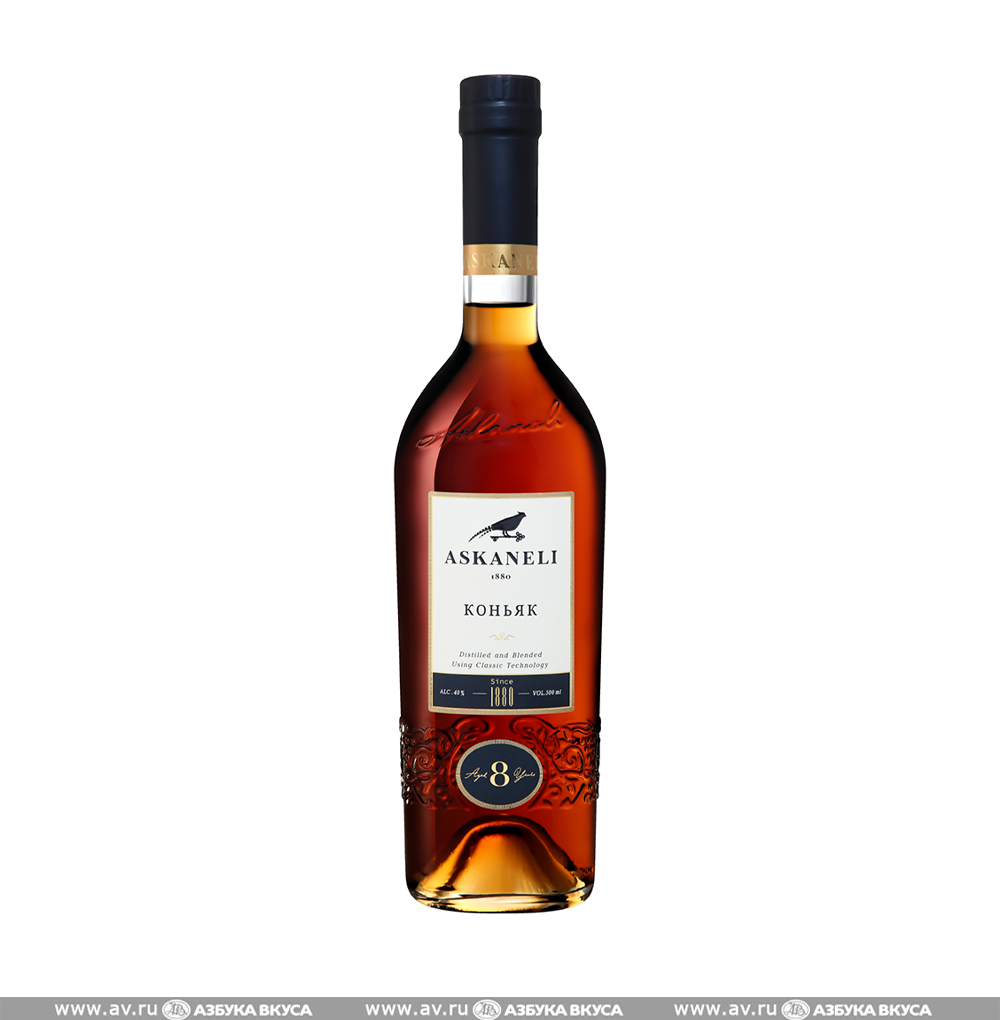Изображение товара Коньяк грузинский Асканели 8 лет, 0.5 L