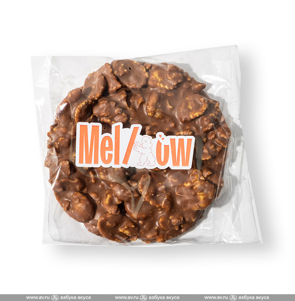 Изображение товара Печенье корн кукис из шоколада и кукурузных хлопьев, Mellow cookies, 50 г, Россия