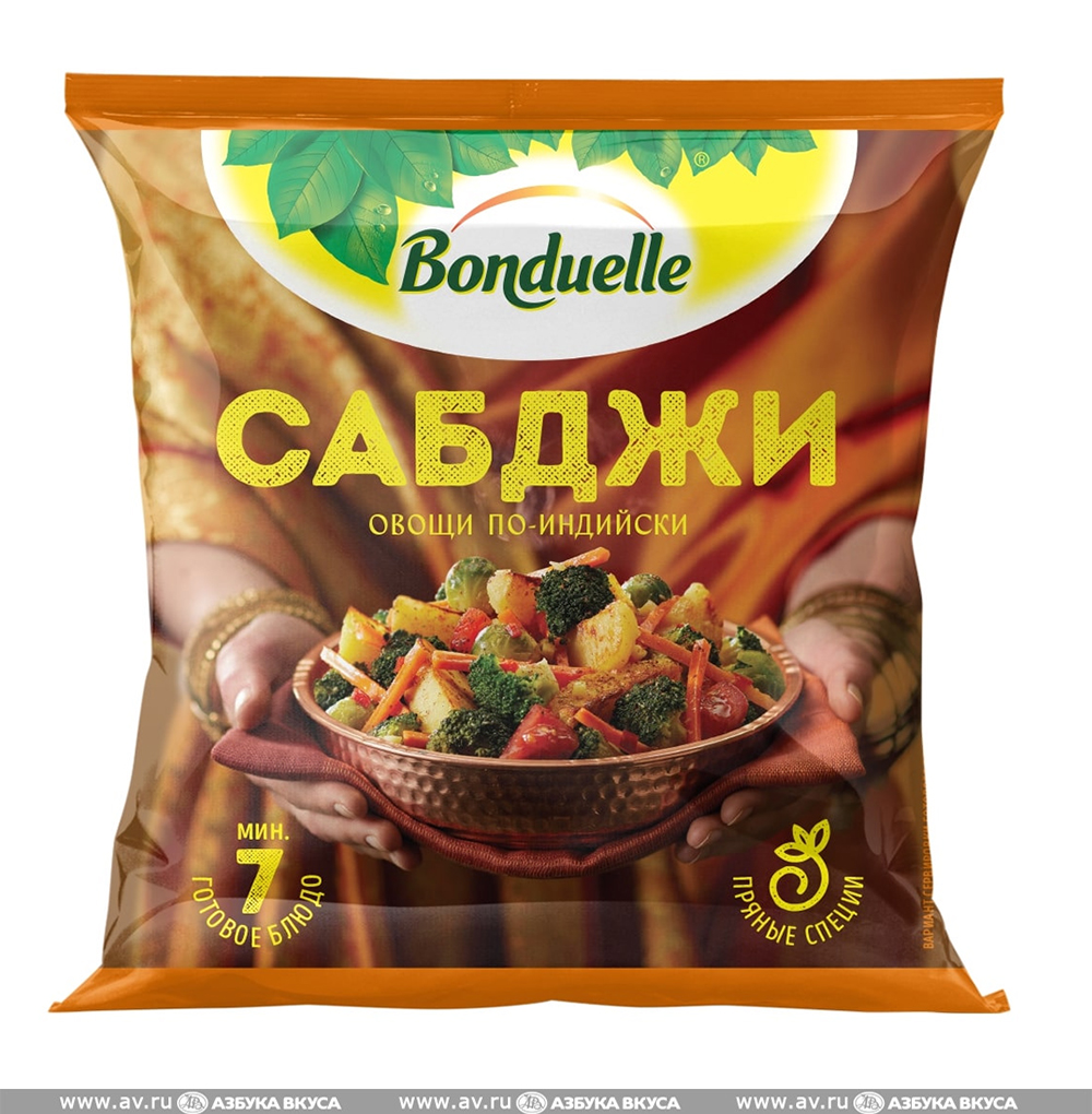 Изображение товара Смесь овощная «Сабджи» (Индия), Bonduelle, 400 г, Россия Изображение товара Смесь овощная «Сабджи» (Индия), Bonduelle, 400 г, Россия