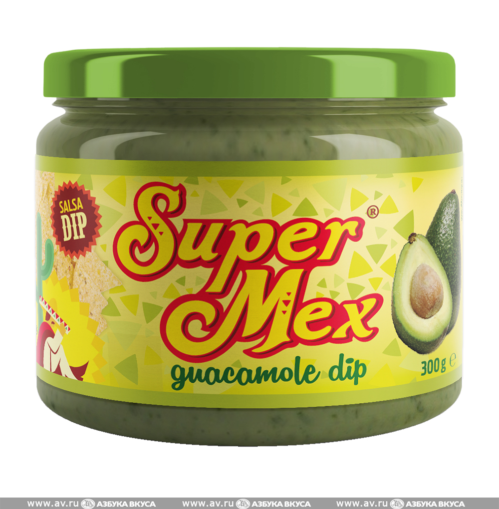 Изображение товара Соус гуакомоле к чипсам, Super Mex, 300 г, Испания