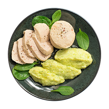 Суфле из индейки паровое с картофелем и брокколи, «Вкусно Детям», 300 г