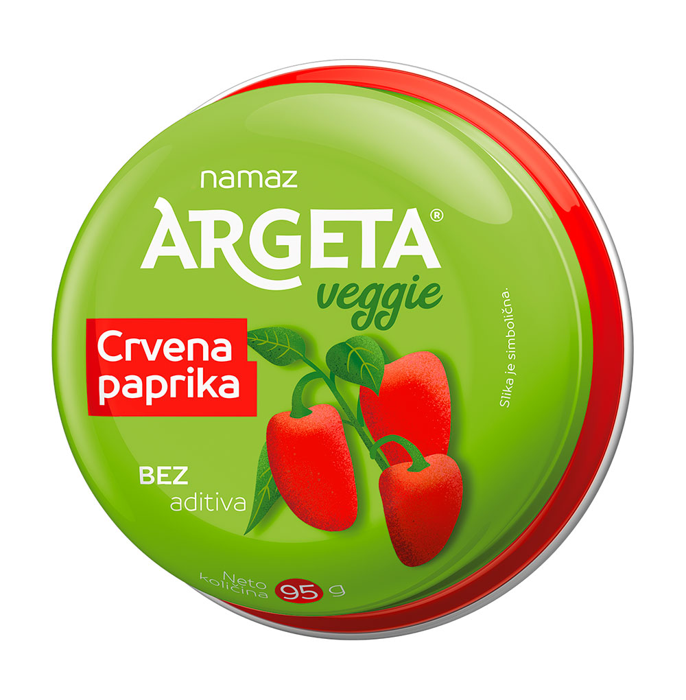 Изображение товара Овощной паштет из нута с паприкой Veggie, Argeta, 95 г, Республика Сербия Изображение товара Овощной паштет из нута с паприкой Veggie, Argeta, 95 г, Республика Сербия