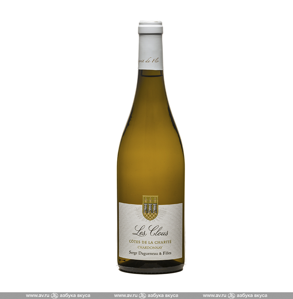 Изображение товара Французское белое вино Chardonnay IGP Cotes de la Charite Domaine Serge Dagueneau Изображение товара Французское белое вино Chardonnay IGP Cotes de la Charite Domaine Serge Dagueneau