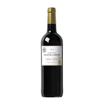 Изображение товара Вино французское красное AOC Saint-Julien Chateau Moulin de la Bridane Descas Pere et Fils, 0.75 L