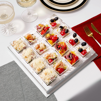 Изображение товара Ассорти мини-салатов, 16 шт., 616 г