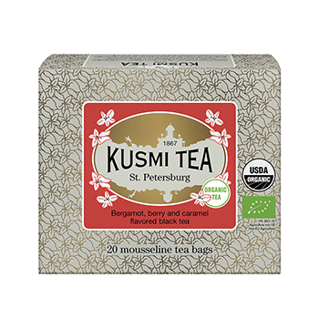Изображение товара Чай черный Kusmi Tea St. Petersburg пакетированный 40 г, Франция