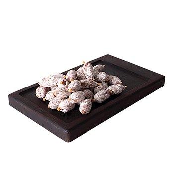 Изображение товара Колбаса «Фуэт снек» сыровяленая с благородной белой плесенью, «Ипатов. Мясные деликатесы», Россия