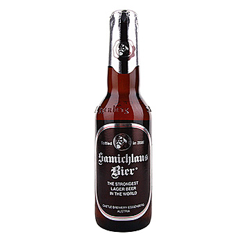 Изображение товара Пиво темное Samichlaus Bier крепкое 14%, Eggenberg, 0.33 л, Австрия