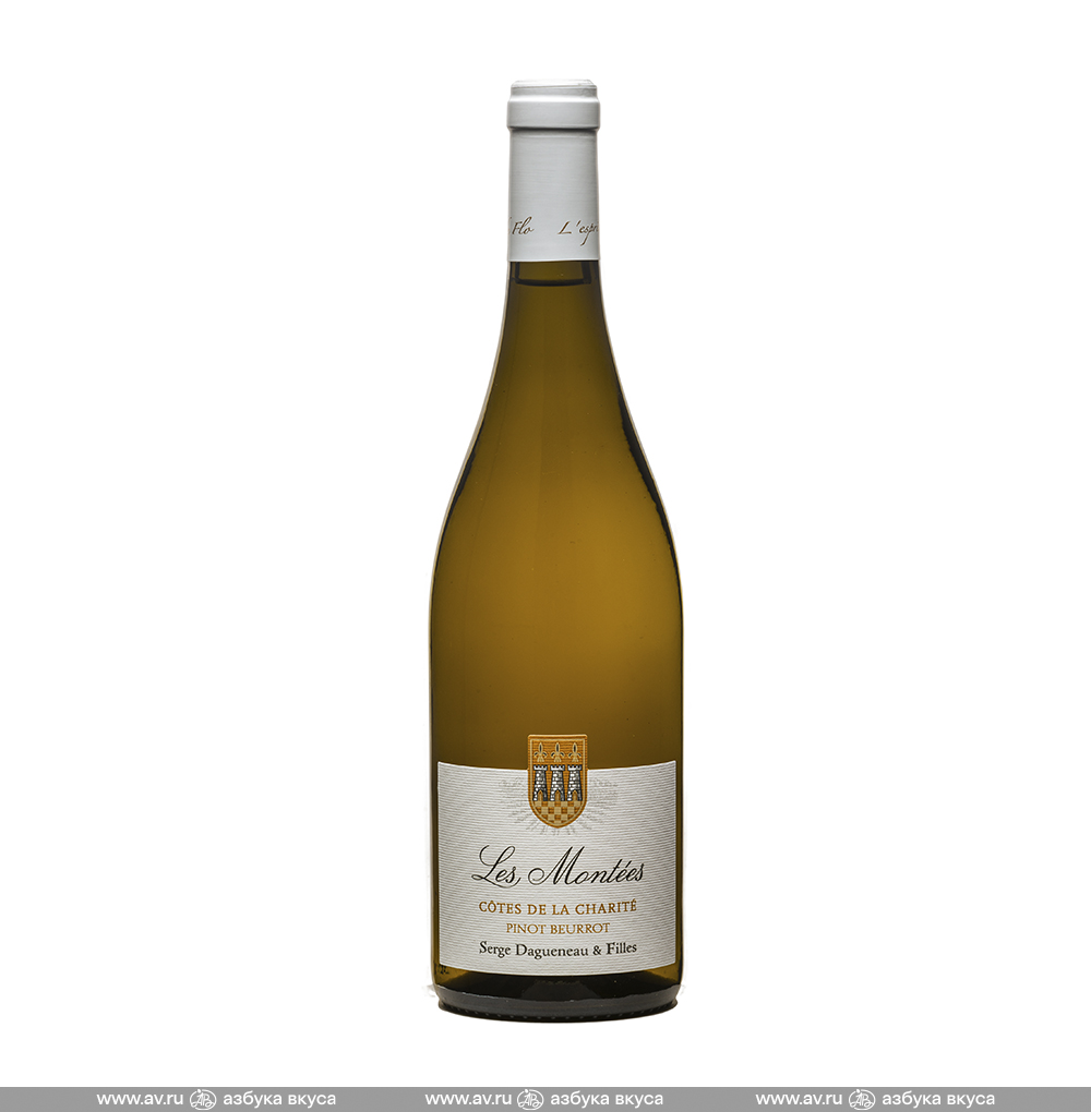 Изображение товара Вино французское белое IGP Cotes de la Charite Pinot Beurrot Les Montees Domaine Serge Dagueneau & Filles, 0.75 L
