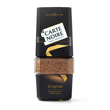 Изображение товара Кофе растворимый Original, Carte Noire, 190 г, Россия