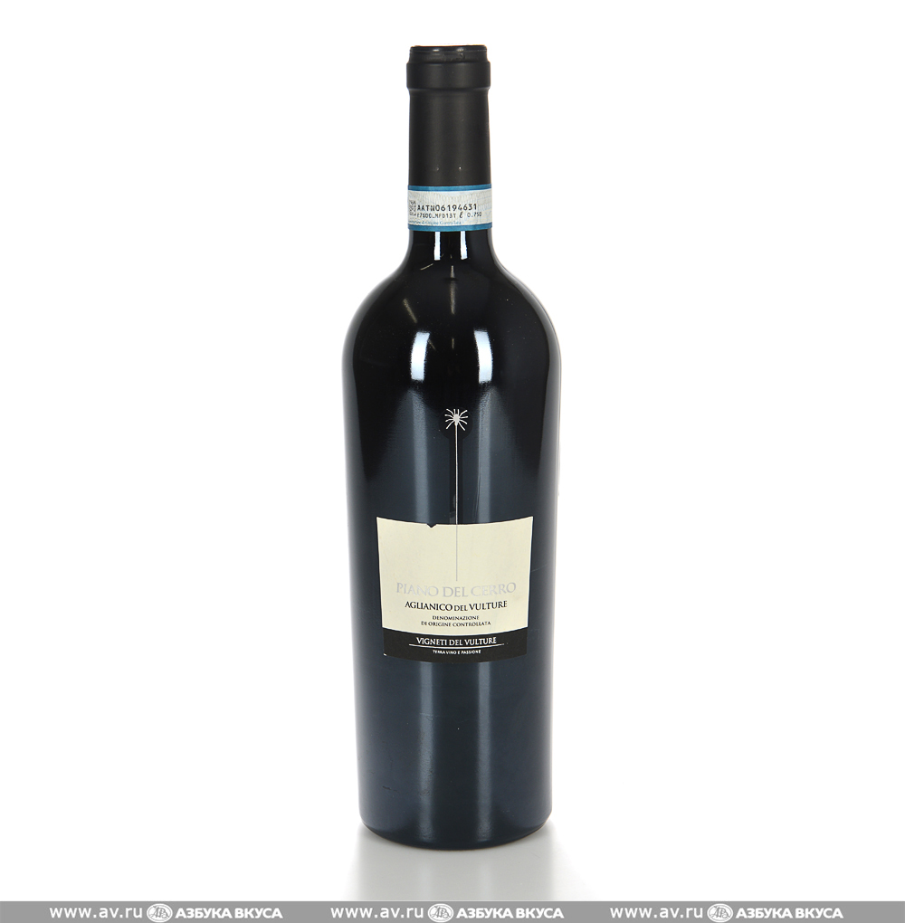 Изображение товара Вино итальянское красное п/сух DOC Aglianico del Vulture Piano del Cerro Farnese, 0.75 L Изображение товара Вино итальянское красное п/сух DOC Aglianico del Vulture Piano del Cerro Farnese, 0.75 L