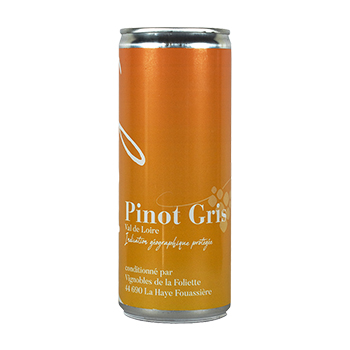 Изображение товара Вино французское белое IGP Val de Loire Pinot Gris Vignobles de la Foliette 0.25 L