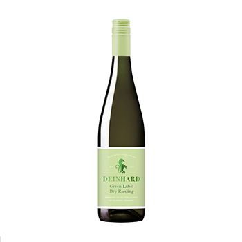 Изображение товара Вино немецкое белое п/сух Riesling Dry Green Label Mosel Deinhard, 0.75 L