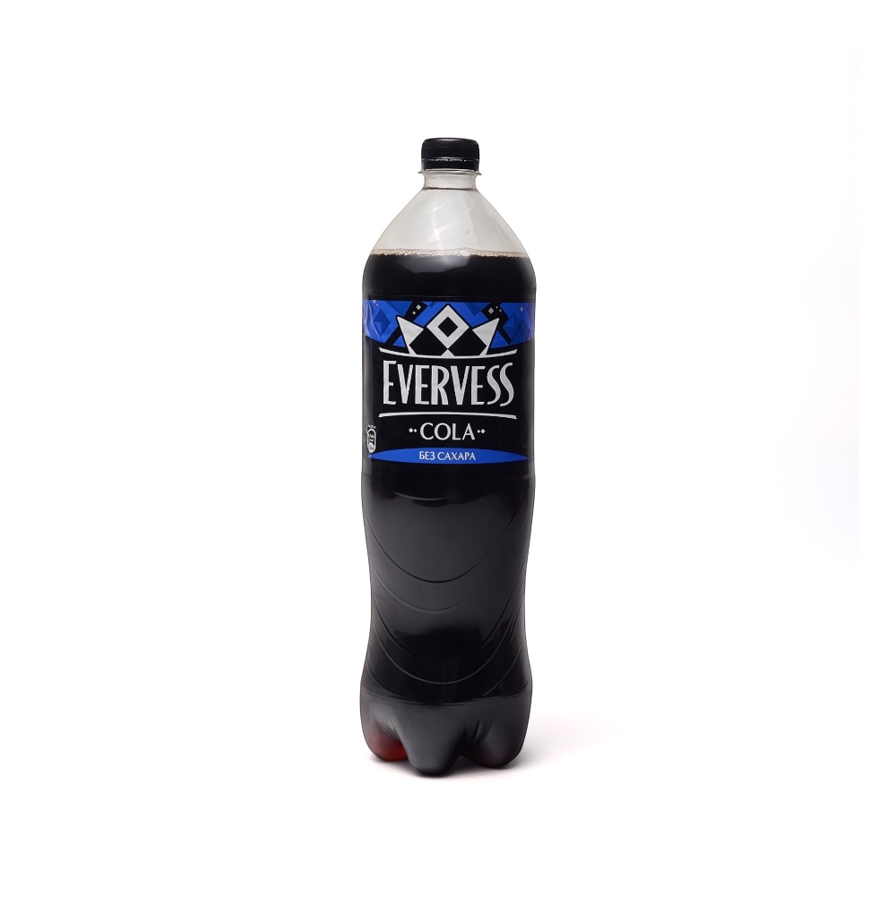 Изображение товара Напиток газированный Cola, без сахара, Evervess, 1.5 л, Россия Изображение товара Напиток газированный Cola, без сахара, Evervess, 1.5 л, Россия