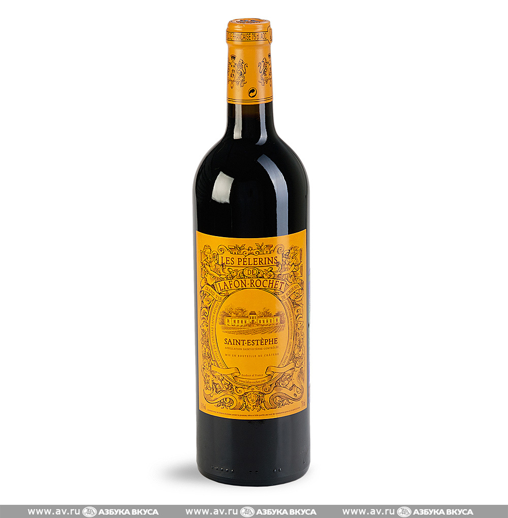 Изображение товара Вино французское красное AOC Saint-Estephe Les Pelerins de Lafon-Rochet Chateau Lafon-Rochet, 0.75 L