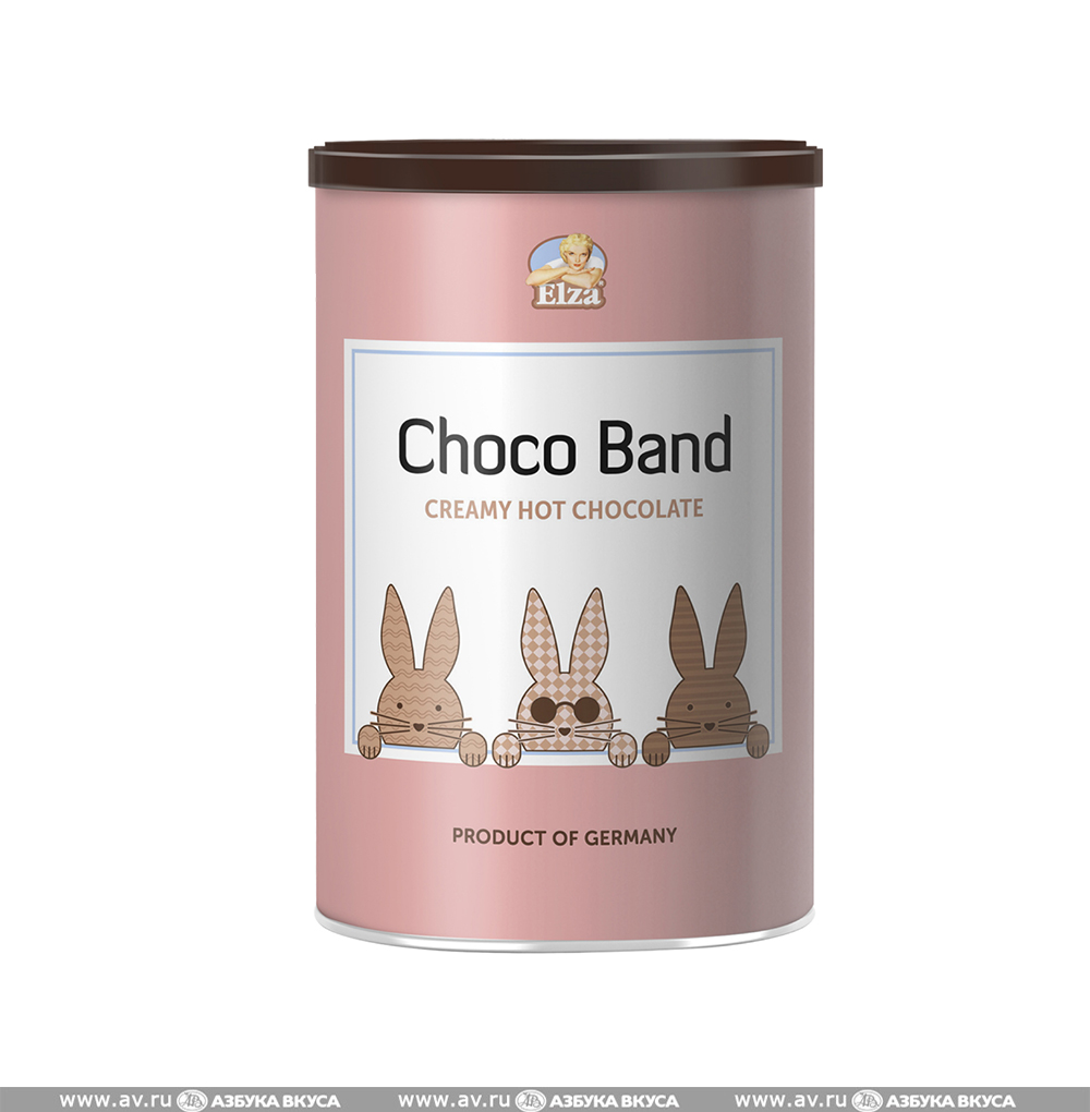 Изображение товара Горячий шоколад Choco Band, Elza, 250 г, Германия Изображение товара Горячий шоколад Choco Band, Elza, 250 г, Германия