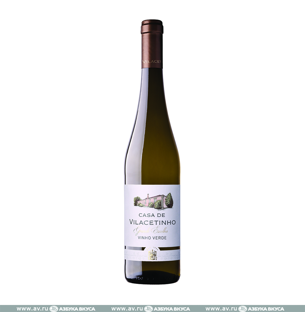 Изображение товара Португальское белое вино Vinho Verde Grande Escolha Casa de Vilacetinho 0.75 L Изображение товара Португальское белое вино Vinho Verde Grande Escolha Casa de Vilacetinho 0.75 L