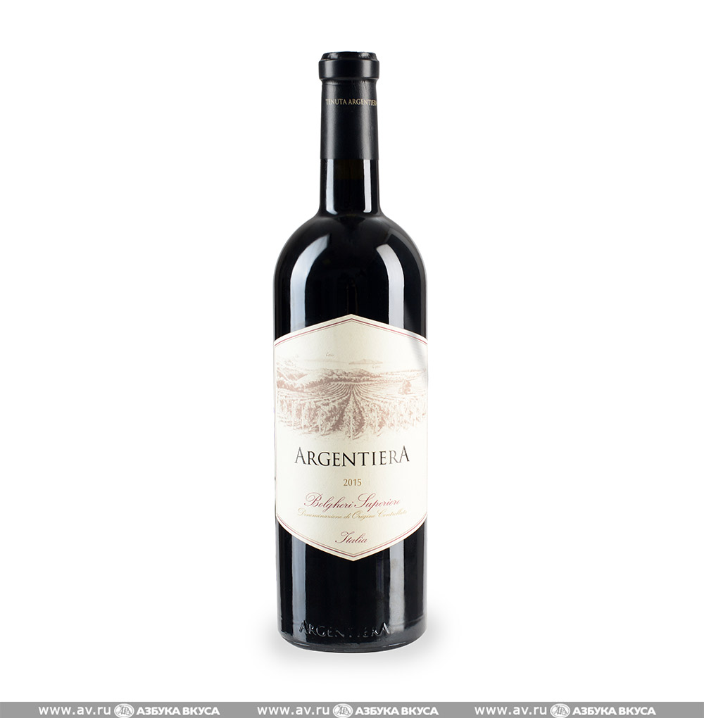 Изображение товара Итальянское красное вино Bolgheri Argentiera Superiore 0.75L
